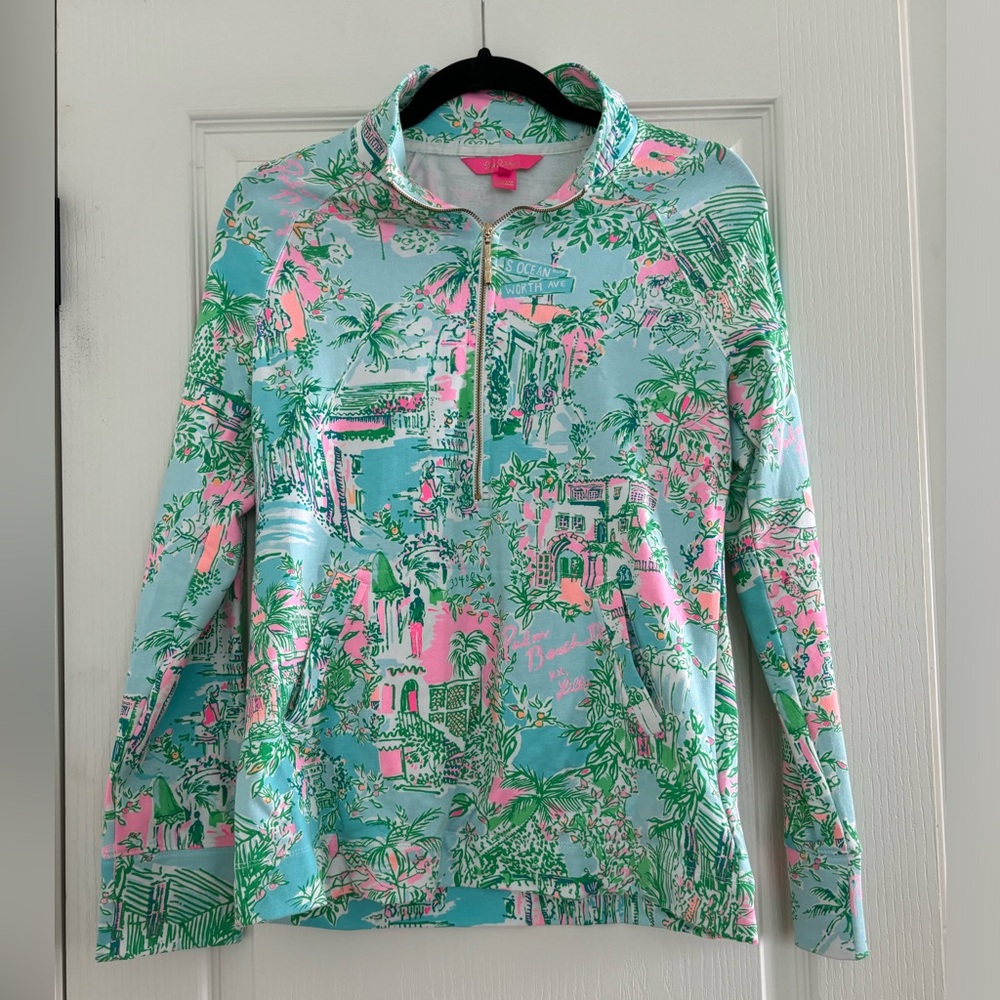 Lilly Loves Palm Beach Popover size small